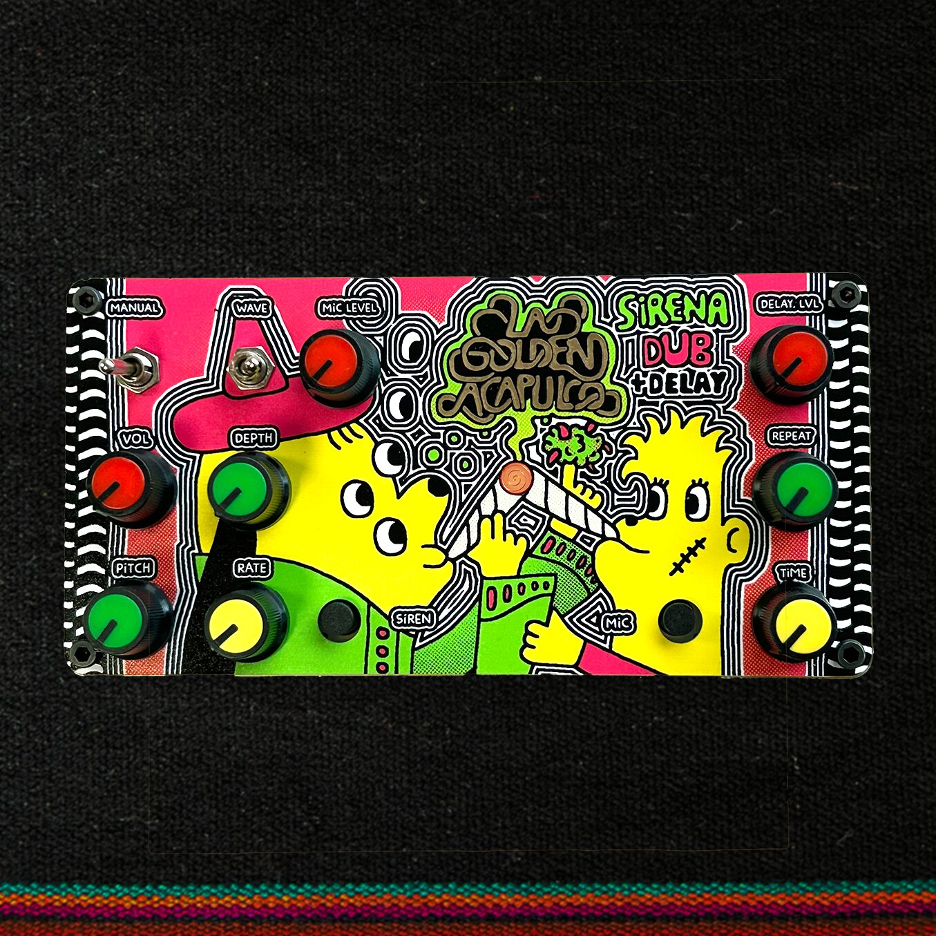 LGA Mini: Dub Siren delay + Mic